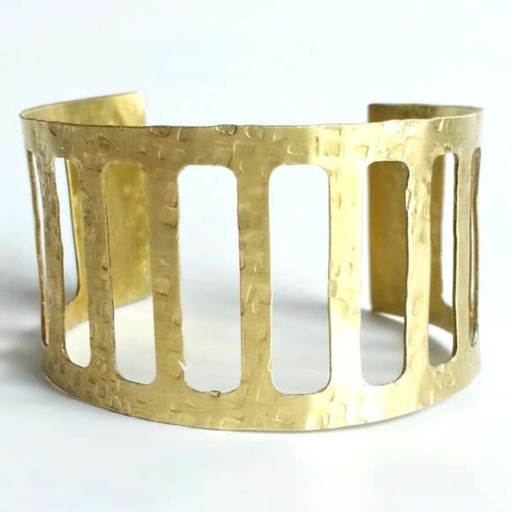 Hammered Cuff Bracelet